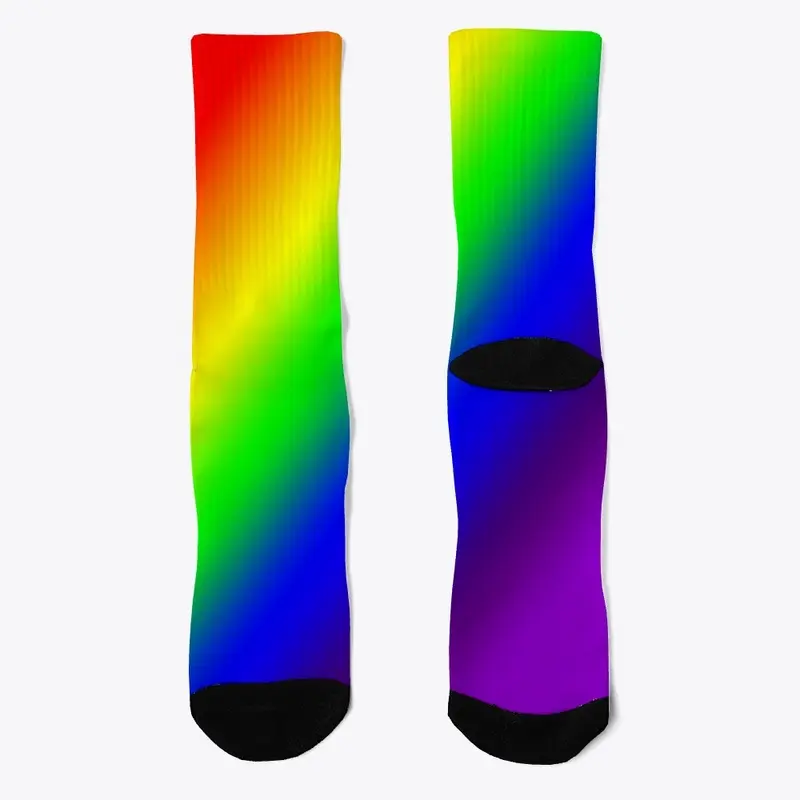 Rainbow Retro Socks (Pride Collection)